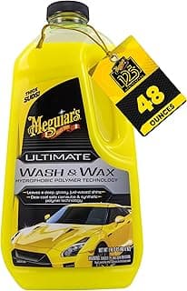 Meguiar's Ultimate Car Wash and Wax 1.4L, G17748, H10.375 X W6.125 X D2.875 inches