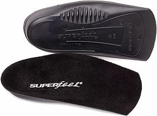 Superfeet EASYFIT Women's Comfort Flat Dress Shoe Orthotic Insert, Womens, Raven