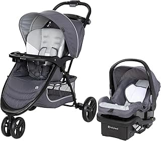 Baby Trend EZ Ride Travel System with EZ-LiftTM Infant Car Seat, Dash Grey
