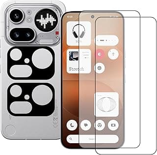 [2+2] Moninsta Compatible for Nothing Phone (4a) Pro 2026 Screen Protector with Camera Lens Film, 9H Tempered Glass Screen Film Anti-Scratch, Bubble Free