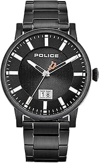 Police PL15404JSB.02M Unisex Adult Analogue Quartz Watch with Stainless Steel Strap