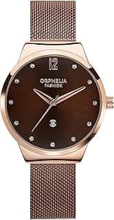 Orphelia Fashion Womens Analogue Watch Optima with Stainless Steel Mesh Band