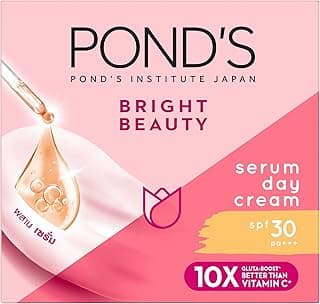 POND'S Bright Beauty, Serum Day Cream, with SPF30, Niacinamide and Vitamin C, 50g