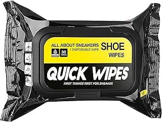 AsolBD Shoes cleaner AsolBD Shoes cleaner, Sneaker Wipes Cleaner Quick Wipes Disposable Travel Portable Removes Dirt, Stains, Natural, Extra Large shoes cleaner Quick wipes Shoes Cleaner