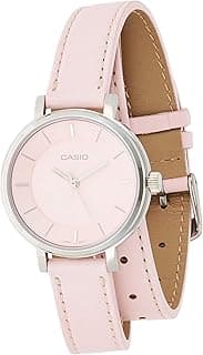 Casio Women's Quartz Watch, Analog Display and Leather Strap Ltp-E143Dbl-3Adr