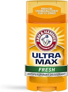Arm & Hammer Ultramax Invisible Solid Fresh Antiperspirant Deodorant For Men, 2.6 oz