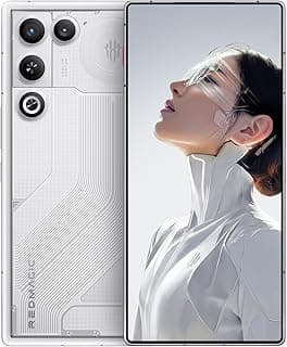 REDMAGIC 11 Air 144Hz Gaming Phone, 5G Android Smartphone, 12GB RAM+256GB ROM, Snapdragon 8 Elite, 6.85" OLED Full Screen, FHD+, 50MP Camera, Dual-Sim, Unlocked Mobile Phone White