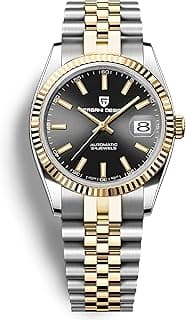 RollsTimi Pagani Design PD1645 Men's Watch 42MM Men's Automatic Watch Japan NH35 A Automatic Movement 100M Water Resistant, Stainless Steel, Sapphire Mirror, Sport Business Watch.