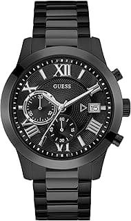 GUESS Stainless Steel Gunmetal Chronograph Bracelet Watch