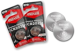 Maxell 2 MAXELL CR2025 3 Volt Lithium Batteries (2 Batteries) Hologram Package EXP: 2020