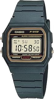 Casio Unisex Digital Dial Resin Band Watch [F91WG-9d]