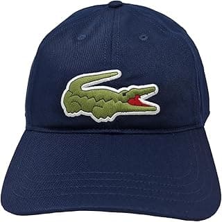 Lacoste RK9871 Logo Cap in Blue Marine
