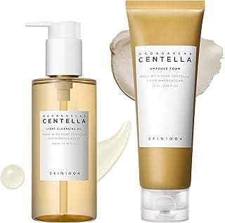 SKIN1004 Madagascar Centella Double Cleansing Duo (Centella Ampoule Foam + Centella Light Cleansing Oil)