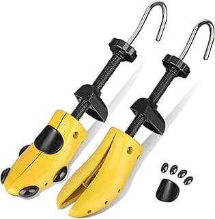 ZOMAKE Shoe Stretcher Trees, Adjustable Shoes Length Width Keep Shape Support Expander Stretch Length for Men Women Sneakers Trainers Loafers Flats(1 Pair)