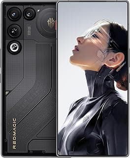 REDMAGIC 11 Air 144Hz Gaming Phone, 5G Android Smartphone, 12GB RAM+256GB ROM, Snapdragon 8 Elite, 6.85" OLED Full Screen, FHD+, 50MP Camera, Dual-Sim, Unlocked Mobile Phone Black