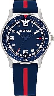 Tommy Hilfiger Youth's Navy Dial Navy Silicone Watch - 1720036