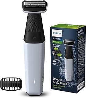 Philips BG3007/01 Cordless Showerproof New Body Trimmer for Men | Body Groomer with Skin Protect Technology | Ideal for all Body Areas & Private Part | Skin Friendly Body & Groin Shaver