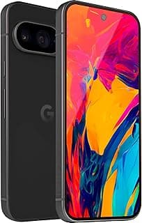 Google Pixel 9 5G 2024 (GUR25 | International Version) 6.3-inch Dual-SIM (nano-SIM, eSIM), Unlocked Android 14 Smartphone (128GB Storage + 12GB RAM, Obsidian)