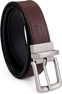 Timberland mens Classic Leather Reversible Belt Belt