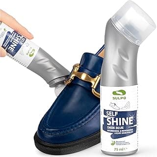 SULPO colorless shoe paste in bottle with applicator - skin shine paste - liquid skin care paste - Self Shine Liquid Shoe Cream 75ml - self-shine
