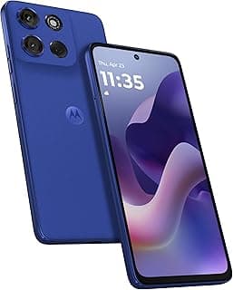 MOTOROLA MOTO G56 5G, 12+12GB RAM Boost, 256GB ROM, MTK Size 7060, 6.7" FHD+Screen 120Hz, Android 15, PANTONE Dazzling Blue