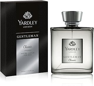 Yardley Gentleman Classic Luxury Fragrance Eau De Parfum, Citrus, Black Pepper And Spicy Blend Of Cardamom, 100Ml - Experience Timeless Sophistication