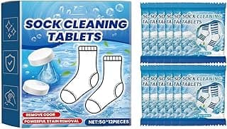 X spring X spring Cleaning Tablets, Deep Cleaning Tablets for Front Loader and Top Loader Washing Machines, Powerful Odor Removal and Grime Eliminator for Instant Freshness, 12 Count Package