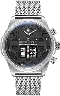 Police Rotorcrom Gents Watch With Stainless Steel Bracelet