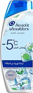 Head & Shoulders Sub-Zero Freshness, Anti-Dandruff Shampoo with Cooling Menthol, 400 ml