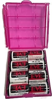 Generisch 8 x EVE ER14250 1/2AA 3.6V Batteries Li-SOCL2 Lithium Thionyl Chloride Not Rechargeable