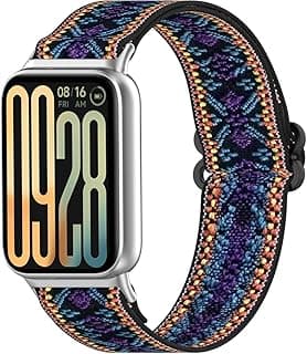 Gransho Compatible with Redmi Watch 5 / Watch4 Watch Bands - Choice of Colour, Length and Width - Gransho Nylon Watch Straps NO250409