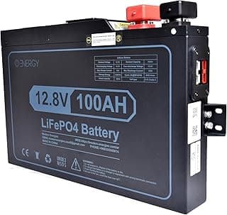 بطارية ليثيوم إضافية نحيفة جدا 100AH 12.8V للسيارات والكرفانات والرحلات من الطاقات الحديثة