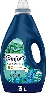 Comfort Concentrate Fabric Softener, Blue Love, 9x fragrance*, 3L
