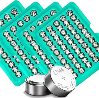 Anmas Power 200 Pack LR44 Batteries, A76 Batteries 1.5V Button Battery, AG13 303 SR1154 357A SR44 L1154 SR1144 Coin Battery, Cell Battery for Watches, Toys, Calculators