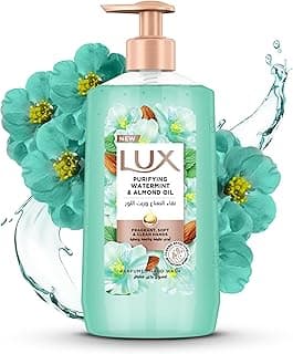 LUX Perfumed Liquid Hand Wash, Purifying Watermint, with Almond Oil & Glycerin, for Fragrant, Soft and Clean Hands, 500ml