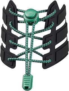 FUNI Elastic No Tie Shoelaces, No Tie Shoe Laces, Elastic Locks Tieless Shoelaces, Heavy Duty Reflective Shoe Laces for Kids and Adults, One Size Fits All Adult and Kids Shoes, Quick Release Laces