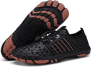 SYKT Men Water Shoes Women Barefoot Quick-Dry Aqua Shoes Surf Beach Pool Swim Shoes Wide Toe Lake River Hiking Kayaking Boating Water Shoes