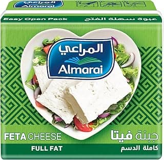Almarai Full Fat Feta Cheese, 200g - Pack of 1
