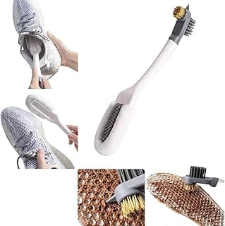 Joyzzz Joyzzz Cleaning Shoe Brush, Premium Dual-Sided Shoe Cleaner Brush with Eraser, Multi-Surface Leather & Fabric Brush for Shoes, Purses and Furniture, Ideal for Suede, Birkenstock and Nubuck Care