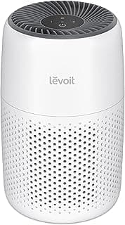 LEVOIT Air Purifier for Home Bedroom, Ultra Quiet HEPA Air Filter Cleaner with Fragrance Sponge & 3 Speed for Better Sleep, Allergies, Dust, Odour, Pet, Smoke, Office, Desktop, 100% Ozone Free