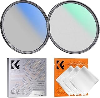 K&F CONCEPT Filter Sets 40.5 mm Black Mist 1/4, Polarising Filter, Black Promist 1/4, CPL Filter with Multi-Coating (Nano Klear)