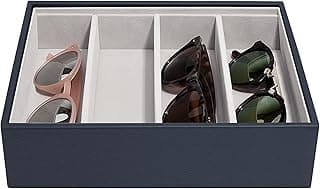 Stackers Stackers Navy Classic Medium Jewellery Box Sunglasses Layer