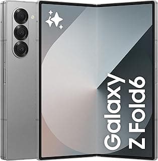 SAMSUNG Galaxy Z Fold6, 12GB RAM, 256GB Storage, Silver Shadow, Big Screen, No Manufacturer Warranty (International Version)