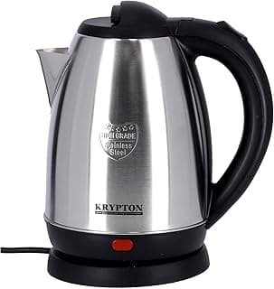 Krypton Stainless Steel Electric Kettle 1.8 L 1500 W KNK6009B Silver