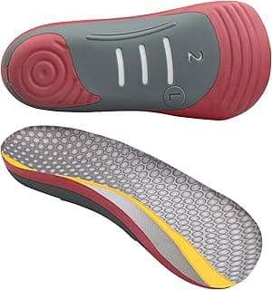 ASKIND Orthotic Insoles for Plantar Fasciitis,Inserts Arch Support Shoe Insoles Soft Comfort Shoe Inserts Pain Relief Flat Feet Over-Pronation Heel Spur Pain Men&Womens Heel Cushion Heel Cups