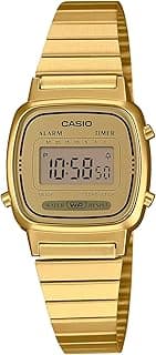 Casio Women's LCD Dial Stainless Steel Digital Watch - LA670WA-1DF