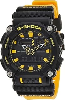 Casio Men's Watch G-Shock Digital Analog Black Dial Resin