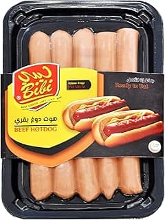 Bibi Fresh Beef Hot Dog Slices 360 g
