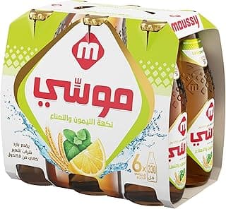 Moussy Lemon Mint Flavor Malt Beverage Drink 6X330 ml