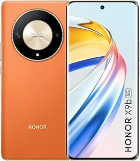 HONOR X9b 5G 12GB RAM + 256GB ROM, Dual Sim, 120Hz Curved AMOLED Display, 5800 mAh Battery, 108MP Triple Camera, Sunrise Orange - UAE TRA Version